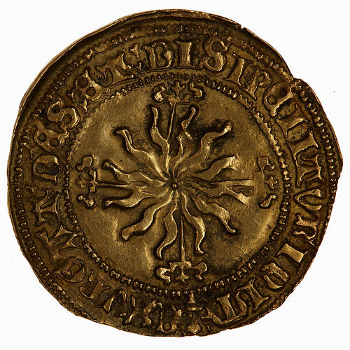 Coin - Unicorn, James IV, Scotland, 1488 - 1513 (Reverse)