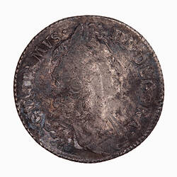 Coin - Shilling, William III, Great Britain, 1696 (Obverse)