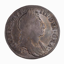 Coin - Shilling, William III, Great Britain, 1697 (Obverse)