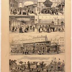 Newspaper Cutting - 'Sketches at the Sydney Exhibition', The Australasian Sketcher, Melbourne, 20 Dec 1879