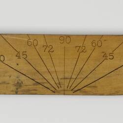 Ruler - Drafting, Wood, circa 1930s-1940s