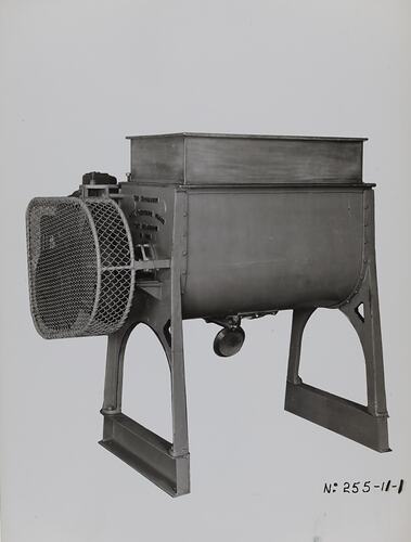 Photograph - Schumacher Mill Furnishing Works, Mixing Machine, Port Melbourne, Victoria, circa 1940s
