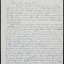 Letter - to Karl Muffler, 19 Mar 1944