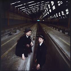 Photograph - Julia Sumerling & Greg Davison, Melbourne Tram Conductors, 1997