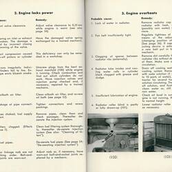 Instruction Booklet, Hanomag R45 Tractor