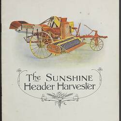Catalogue - H.V. McKay, The Header Harvester, circa 1920