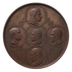 Medal - Artists of Liege, Belgium