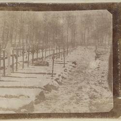 Photograph - Cemetery, Somme, France, Sergeant John Lord, World War I, 1917