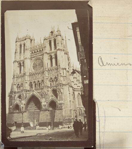 Cathedral of Our Lady of Amiens, Somme, France, Sergeant John Lord, World War I, 1917