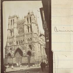 Photograph - Cathedral of Our Lady of Amiens, Somme, France, Sergeant John Lord, World War I, 1917