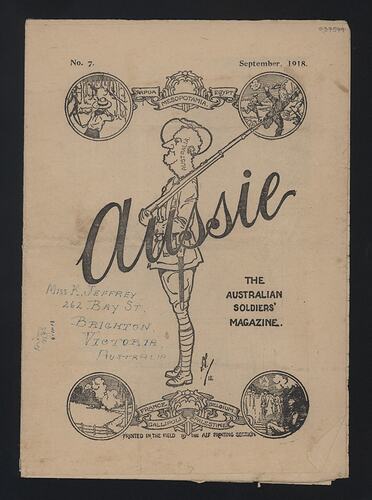 Magazine - 'Aussie', No. 7, Sep 1918