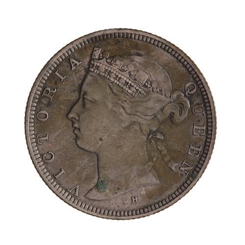 Coin - 20 Cents, Straits Settlements, 1882