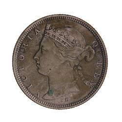 Coin - 20 Cents, Straits Settlements, 1882