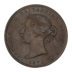 Coin - 1/13 Shilling, Jersey, Channel Islands, 1870
