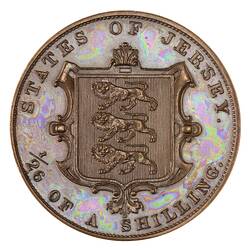 Proof Coin - 1/26 Shilling, Jersey, Channel Islands, 1861