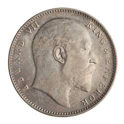 Coin - 1 Rupee, India, 1906