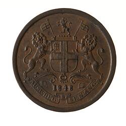 Coin - 1/12 Anna, East India Company, India, 1835