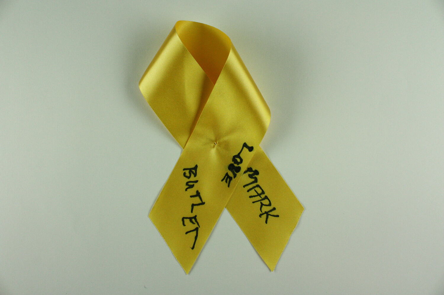 Ribbon - 'Mark, Love Butler', The Tree of Remembrance, 2nd Anniversary ...