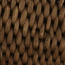 Detail of woven basket.