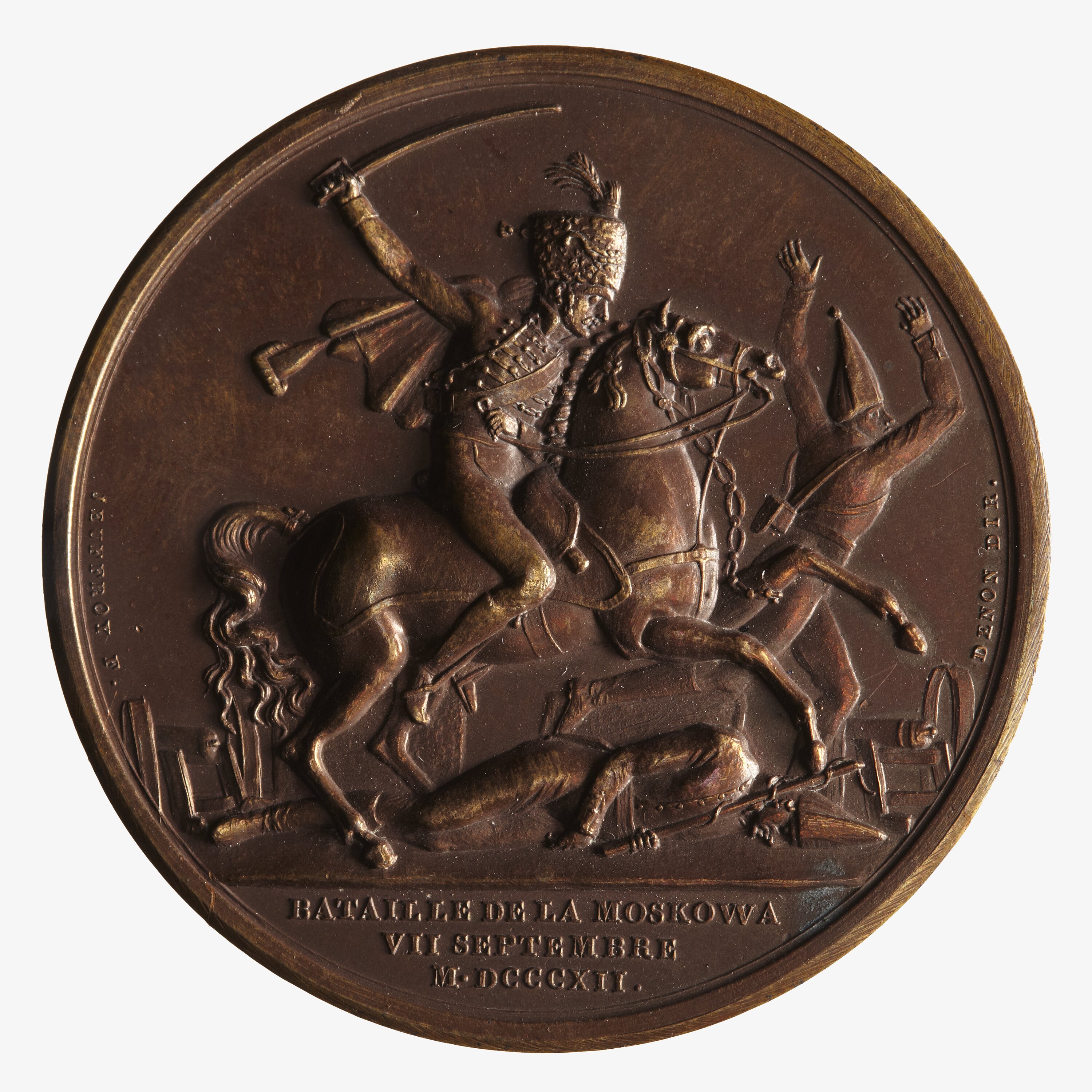 Medal - Battle of Moskowa (or Borodino), Napoleon Bonaparte 