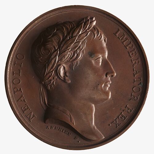 Medal - Battle of Jena, Napoleon Bonaparte (Emperor Napoleon I), France, 1806