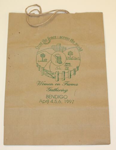 Registration Bag - Women on Farms Gathering, Bendigo, 4-6 Apr, 1997