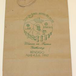 Registration Bag - Women on Farms Gathering, Bendigo, 4-6 Apr, 1997