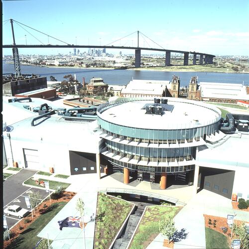 Photograph - Scienceworks, Aerial View of Building, Spotswood, Victoria, circa 1991