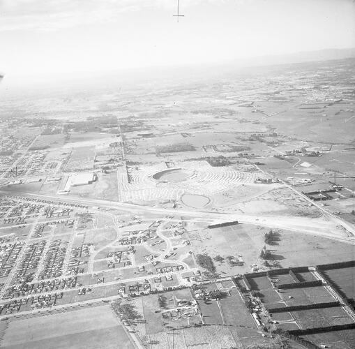 Negative - Aerial View of Mulgrave & Surrounding Area, Victoria, 1972