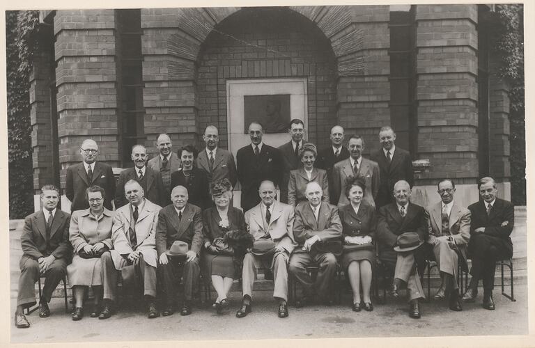 Photograph - Staff at Kodak Limited, Harrow, England, circa 1950s
