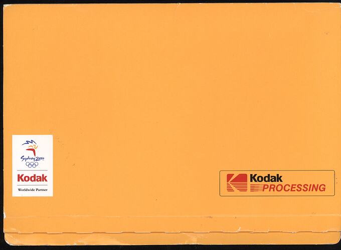Folder -  Photograph, Kodak Australasia Pty Ltd, Sydney Olympic Games Special Edition, 2000