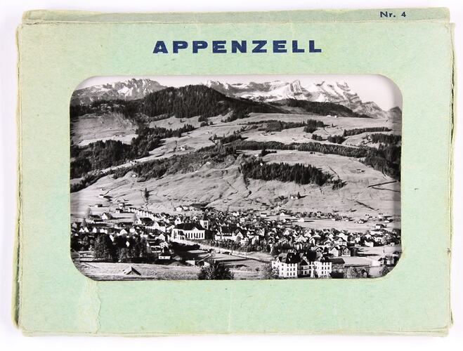 Souvenir Postcard Album - Appenzell, Switzerland, Austria, circa 1955