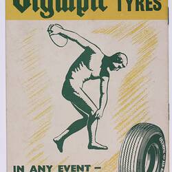 Booklet - '1956 Olympic Games Results & Records', 1956