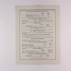 Price List - The Gair Manufacturing Co., Folding Furniture, 1936