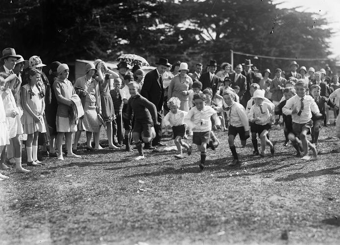 Children's Running Race, circa 1930s