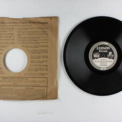 Disc Recording - Edison, Double-Sided, 'Princesita' & 'Al Pie de tu Ventana',1924-1929