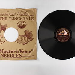 Disc Recording - His Master's Voice, Double-Sided, 'Vienna By Night' & 'Vienna By Night', 1935-1956