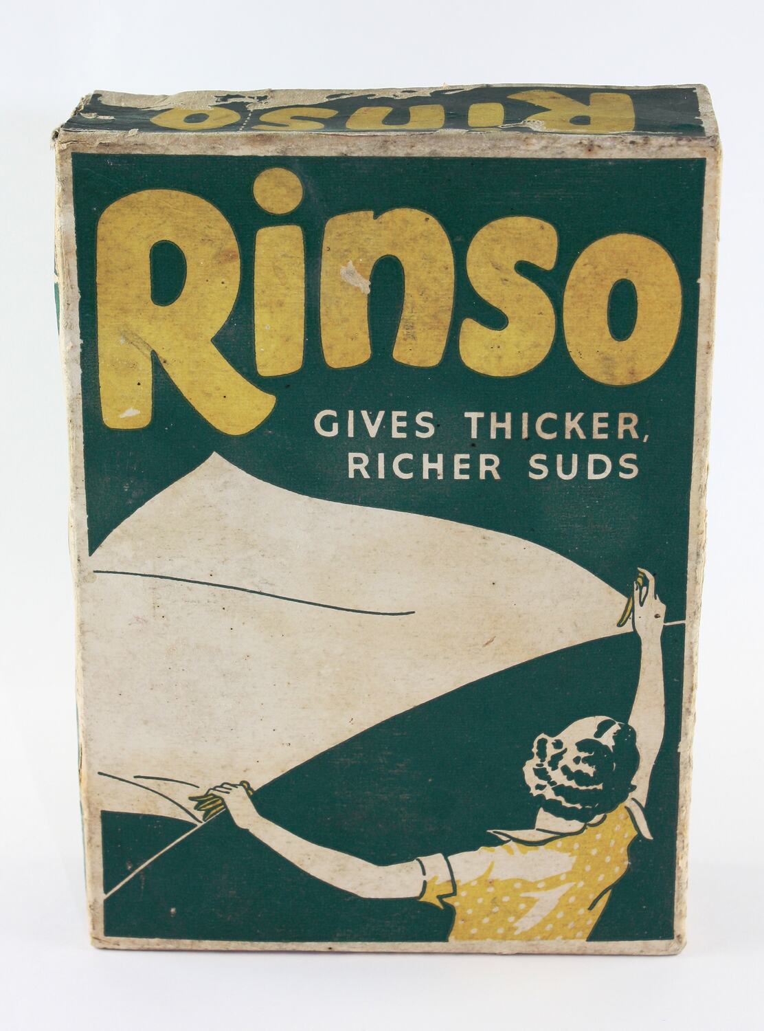 Detergent Rinso, Lever Brothers Pty Ltd, circa 19251940