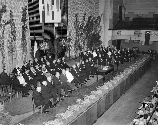 Australian Institute of Management, Group on Stage, Melbourne, 29 Feb 1960