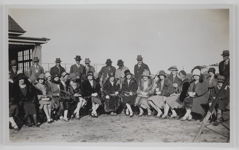 Crowd at Launch of 'Rouseabout' Plane, Australian Aero Club, Mascot, NSW, 07 Jul 1928
