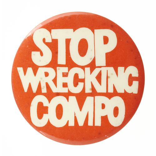 Badge - Stop Wrecking Compo