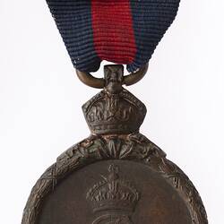 Medal - Coronation of King Edward VII, Great Britain, 1902 - Reverse