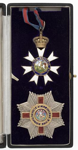 Neck Badge - Most Distinguished Order of St Michael & St George, Knight Commander (KCMG), Great Britain - Obverse