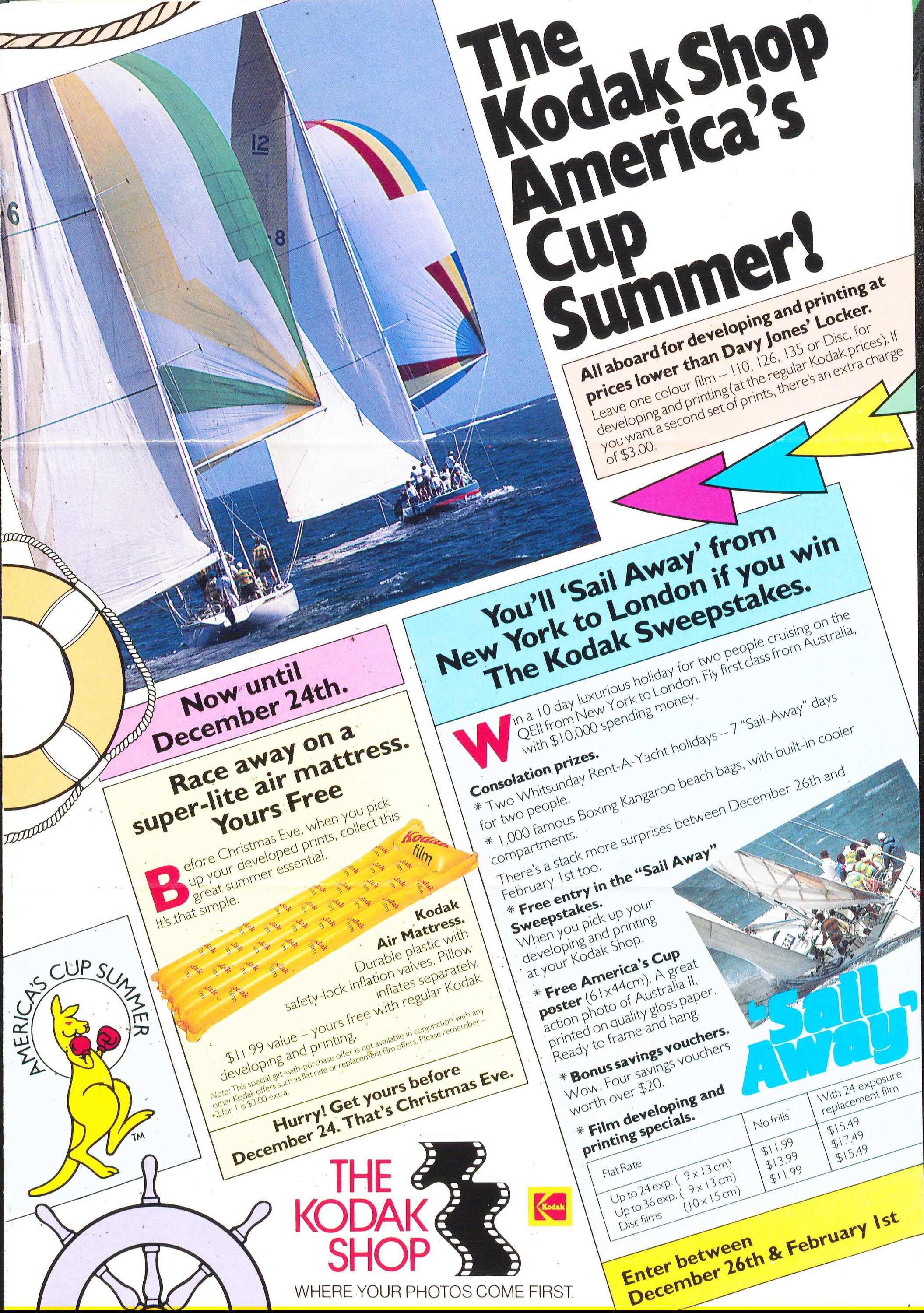 America's Cup Posters, Two, 1983 & 1992
