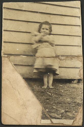 Bertha Whibley as a Child, circa 1910