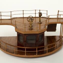 Bridge Deck - Steam Ship Model - SS Aberfeldie