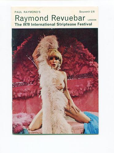 Booklet - Souvenir, International Striptease Festival, Raymond Revuebar, London, 1970