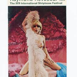 Booklet - Souvenir, International Striptease Festival, Raymond Revuebar, London, 1970