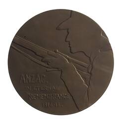 Medal - ANZAC Remembrance, Dora Ohlfsen, 1919 AD