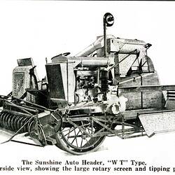 McKay Products: Sunshine W Type Auto Header Harvester